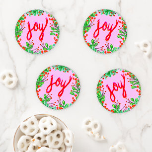 Christmas Foliage - Joy Coaster Set