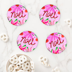 Christmas Foliage - Noel Coaster Set