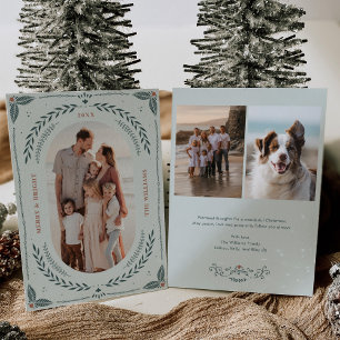 Christmas Folk Art Holiday Photo Card