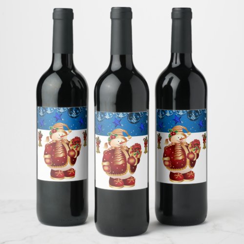 Christmas Food and Beverage Label Set