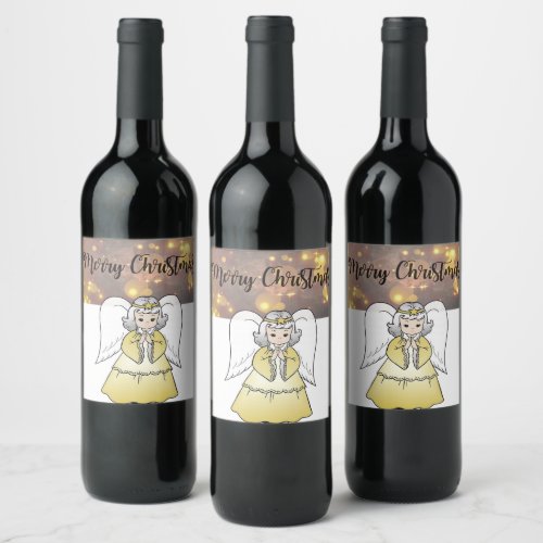 Christmas Food and Beverage Label Set