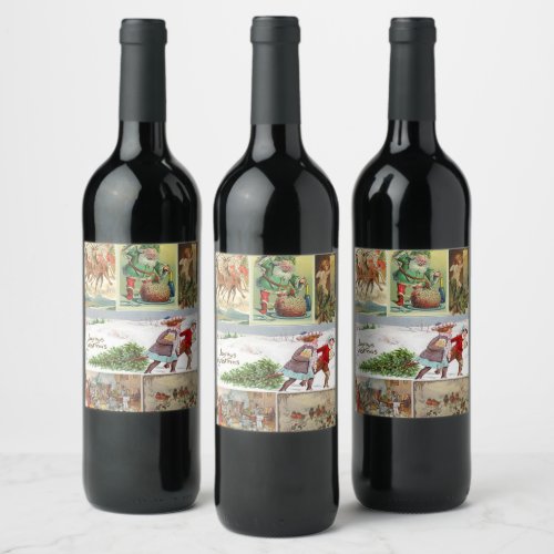 Christmas Food and Beverage Label Set