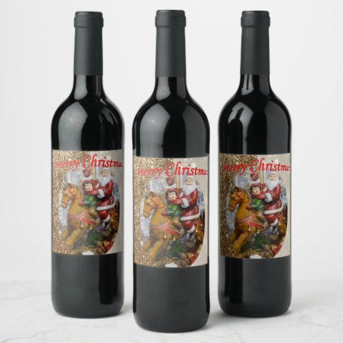 Christmas Food and Beverage Label Set