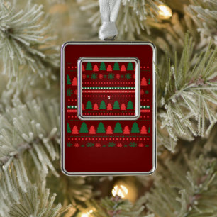  Christmas Food and Beverage Label Set Ornament
