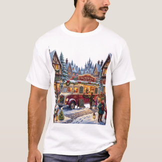 Christmas Food Truck T-Shirt