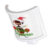 Christmas Football Player Cartoon Night Light (Angled)