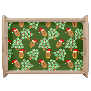 Christmas Football Serving Tray