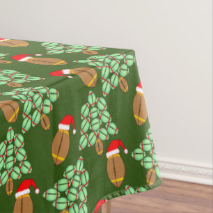 Christmas Football Tablecloth