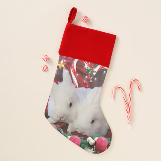 Christmas for Bunnies Christmas Stocking (Front)