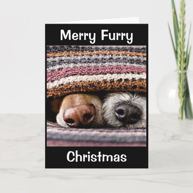 CHRISTMAS FOR DOG/CAT GROOMER/VETERINARIAN/MORE CARD (Front)
