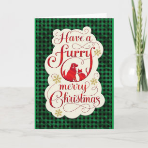 CHRISTMAS FOR DOG GROOMER/VETERINARIAN/MORE CARD
