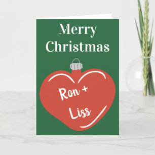 Christmas for Husband Wife Boyfriend Girlfriend Card