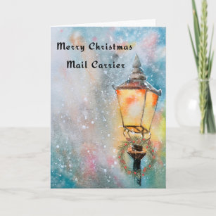 Merry Christmas Mail Carrier usps - Bling3t