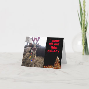 CHRISTMAS FOR MY LOVING **HUSBAND** HOLIDAY CARD