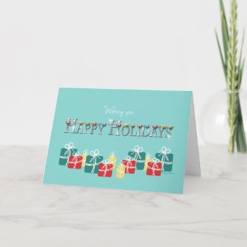 Christmas For Orthodontist Braces And Present Holiday Card by PamJArts at Zazzle