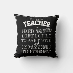 Christmas for teacher Thank you Appreciation gift  Throw Pillow