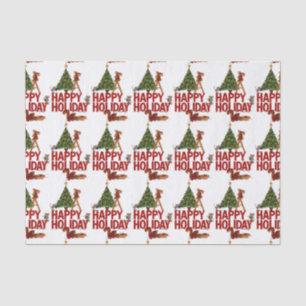 Christmas Forest Animals Tissue Paper