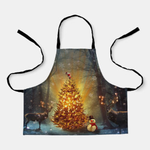 Christmas Forest . Apron