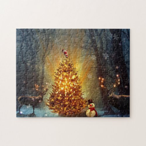 Christmas Forest                                  Jigsaw Puzzle