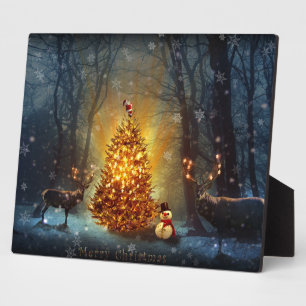 Christmas Forest                                 . Plaque