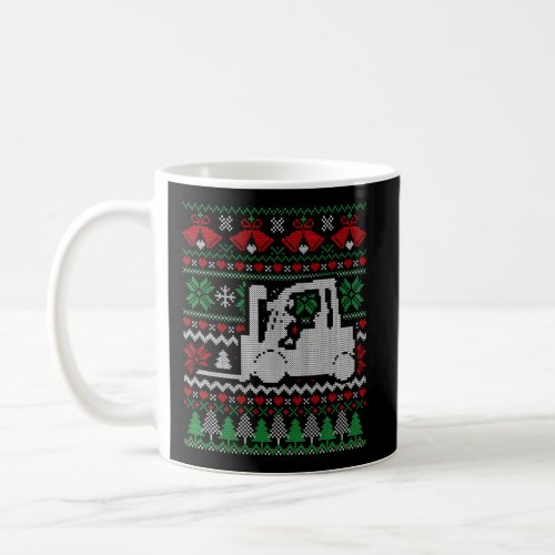 Christmas Forklift Gift Coffee Mug