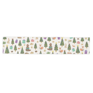 Christmas Forrest Pattern Medium Table Runner