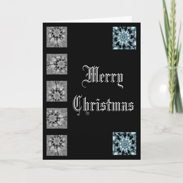 christmas Fractal card (Front)