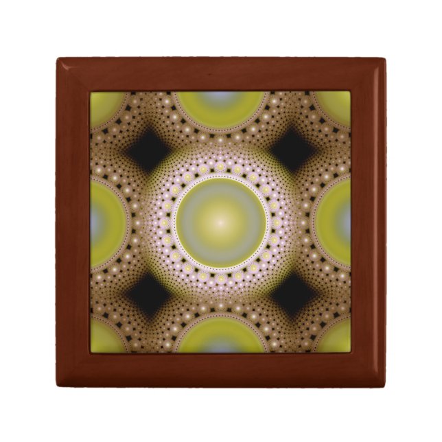 Christmas fractal pattern gift box (Front)