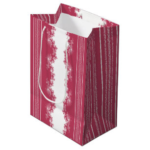 Christmas Fractal Peppermint Gift Bag