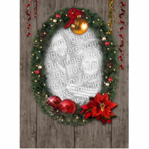 Christmas frame for your photo cutout