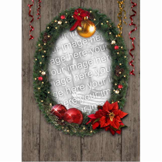 Christmas frame for your photo! cutout (Front)
