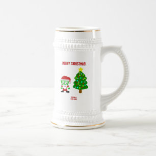 Christmas FrankenCheese Stein Mug