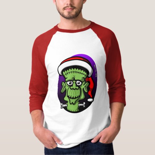 Christmas Frankenstein T_Shirt