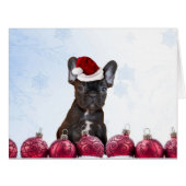 Christmas French Bulldog (Front Horizontal)
