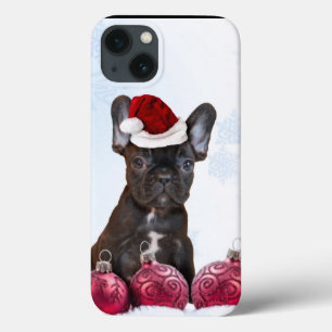 Christmas French Bulldog iPhone 13 Case