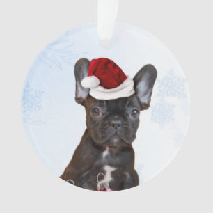 Christmas French Bulldog Ornament