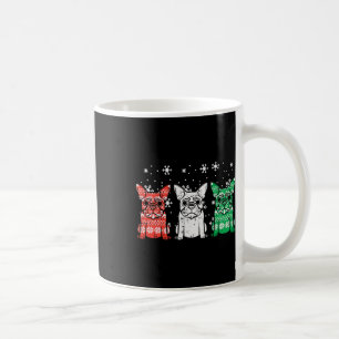 Christmas French Bulldogs Xmas Frenchie Dog Men Wo Coffee Mug