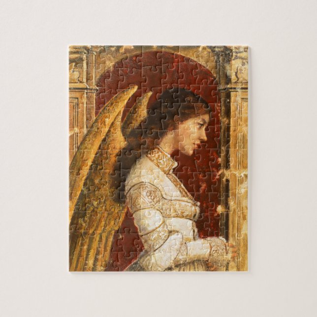 Christmas Fresco Angel Jigsaw Puzzle (Vertical)