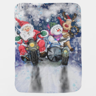 Christmas Friends Baby Blanket