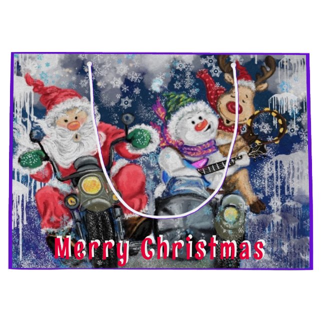 Christmas Friends Gift Bag (Front)