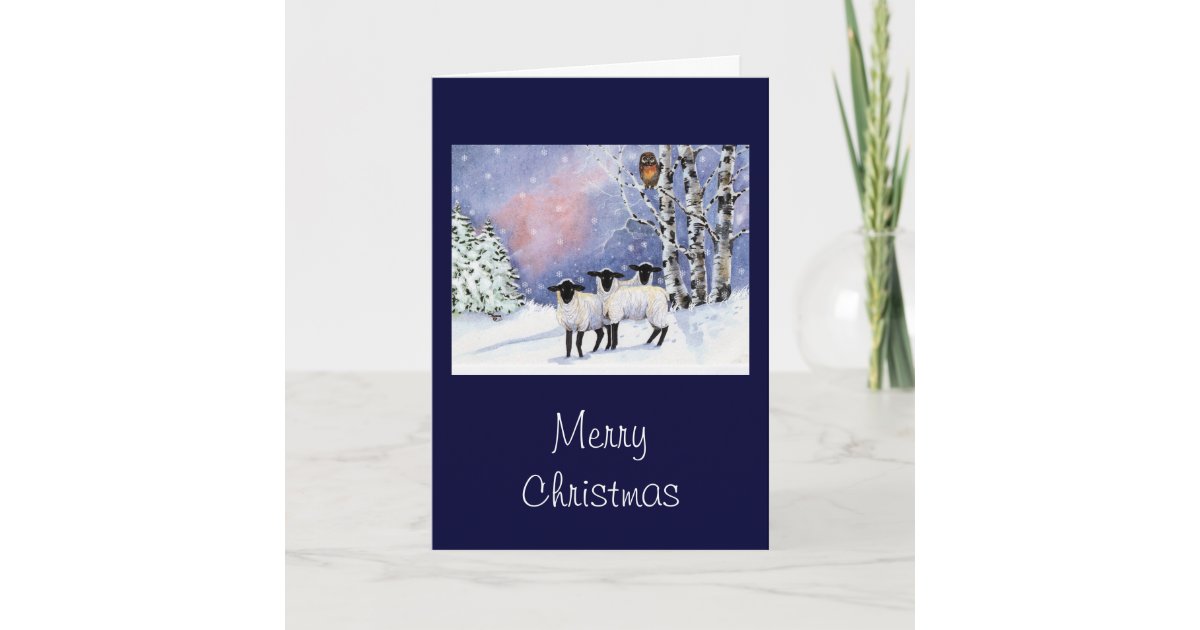 Christmas Friends Holiday Card | Zazzle.com