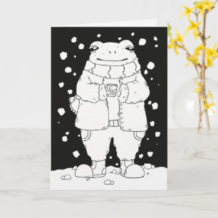 Christmas Frog Card