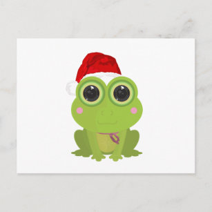 Christmas Frog Postcards - No Minimum Quantity | Zazzle