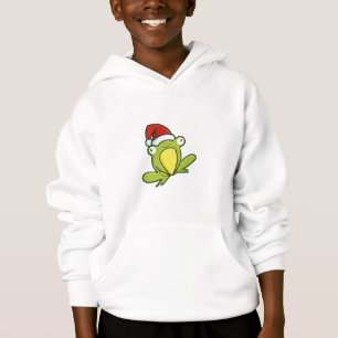 Christmas frog hoodie