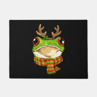 Christmas Frog Toad Santa Clause Reindeer Xmas