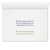 Christmas from Colorado Mountains Holiday Card (Inside Horizontal (Bottom))