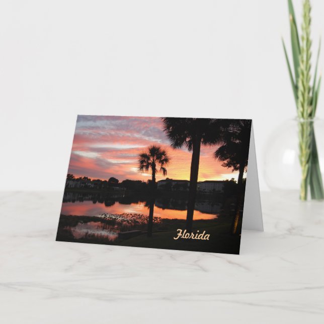 Christmas From Florida Card (Front)