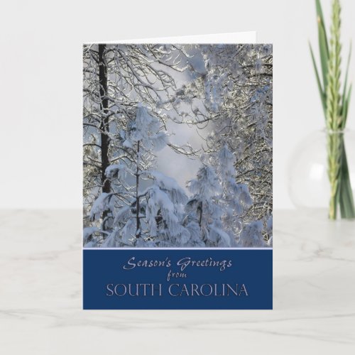 Christmas from South Carolina Card