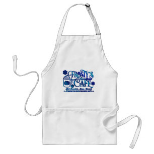 Christmas Frosty's Snowflake Cafe Adult Apron
