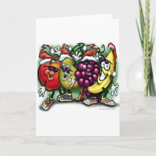 Christmas Fruit Holiday Card